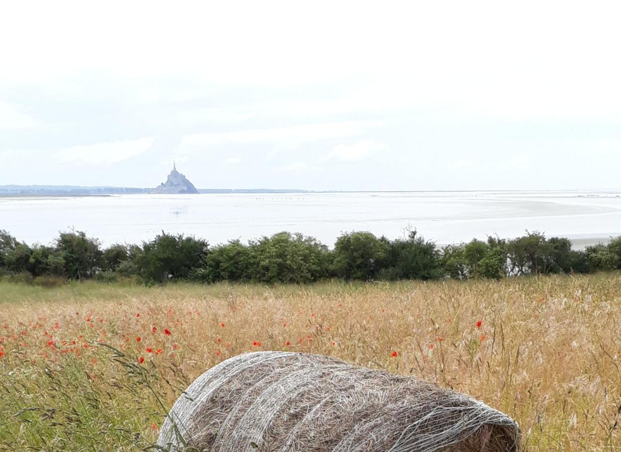 Gite La Bulle En Baie, Proche Mont Saint-Michel, Au Calme, Pour 4 Pers Crollon Buitenkant foto